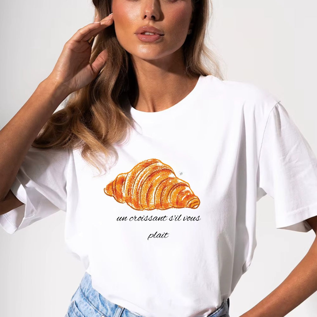 Tricou Oversized Croissant