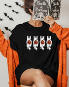 Tricou Oversized Kitty Ghosts