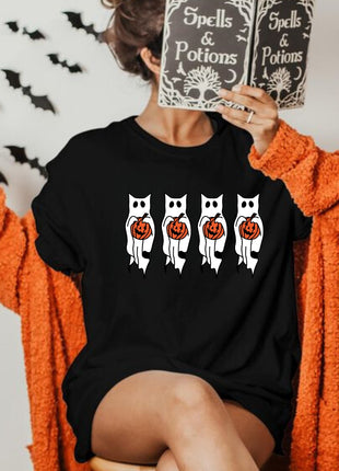 Tricou Oversized Kitty Ghosts