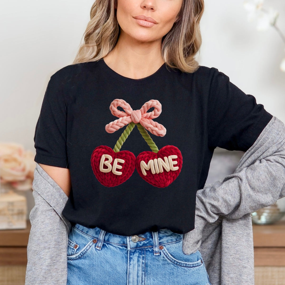 Tricou bumbac 100%  be mine 10