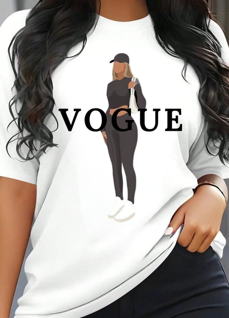 Tricou Oversized VOGUE Girl