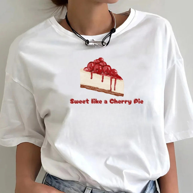 Tricou Oversized Cherry Pie