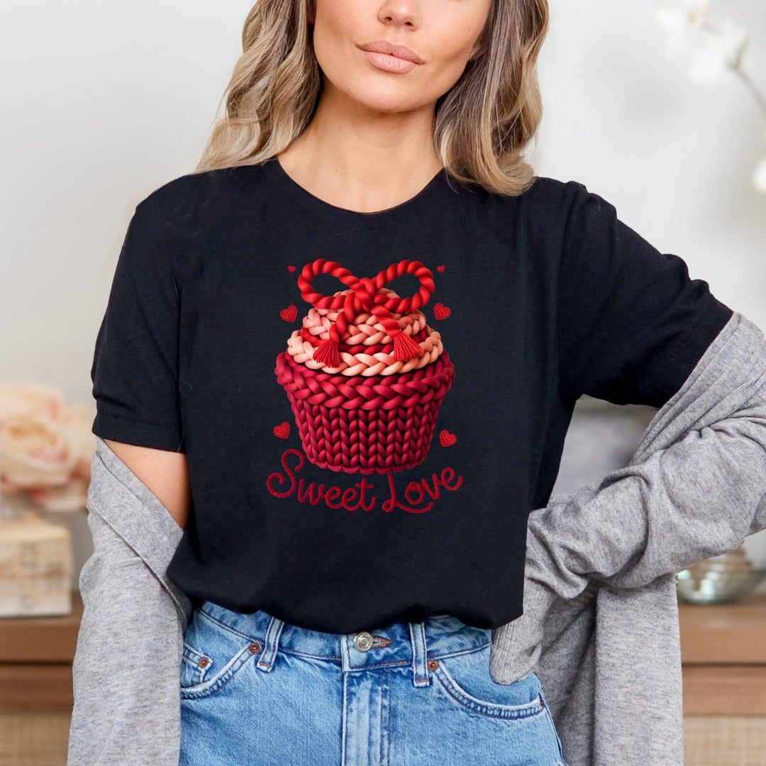 Tricou bumbac 100%  sweet love 11