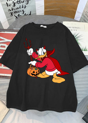 Tricou oversized Donald Evil