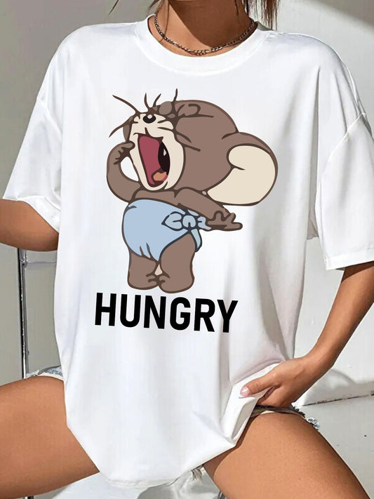 Tricou Oversized Hungry