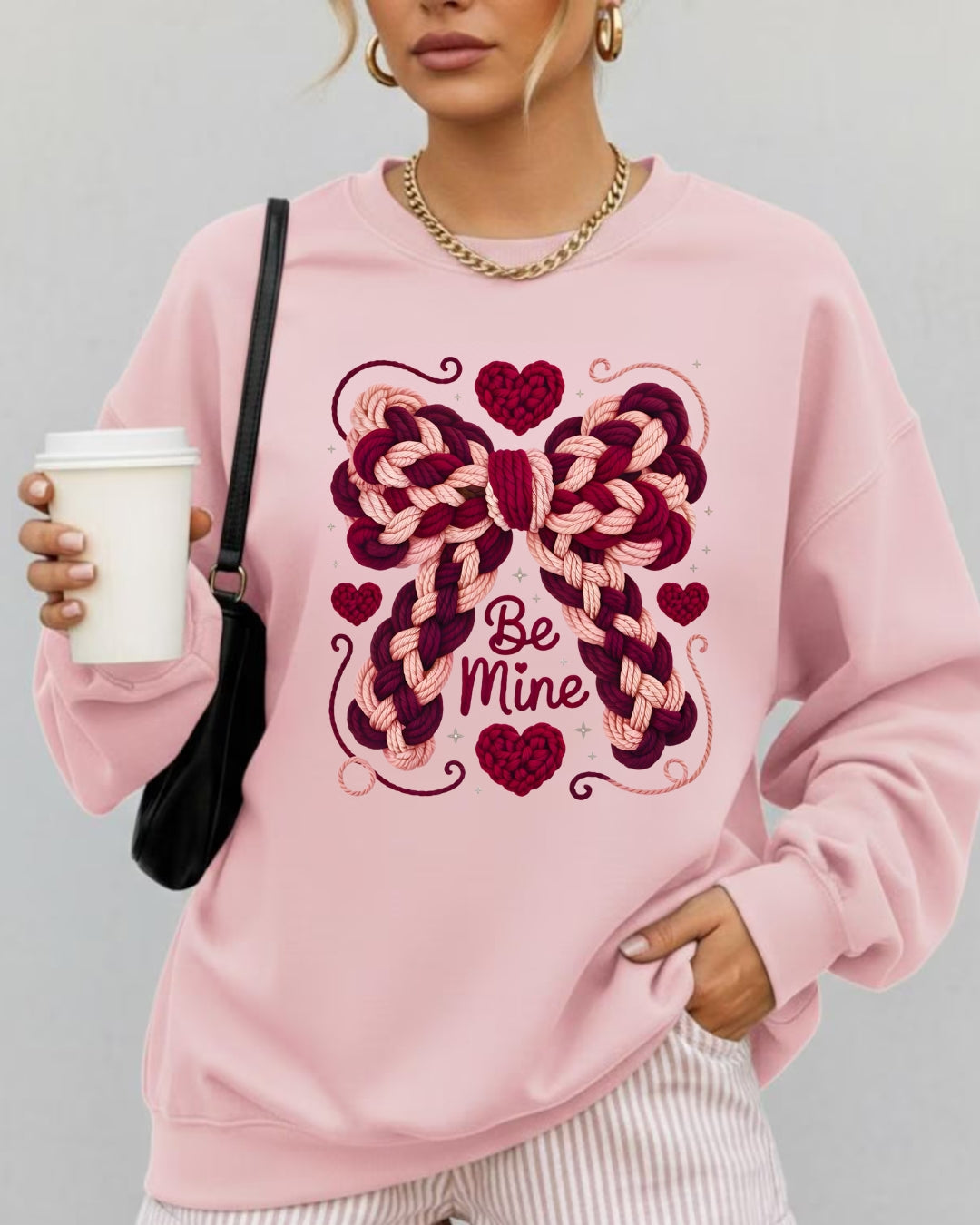 Bluza Cu Print BE MINE