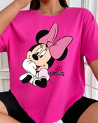 Tricou oversized minnie lady