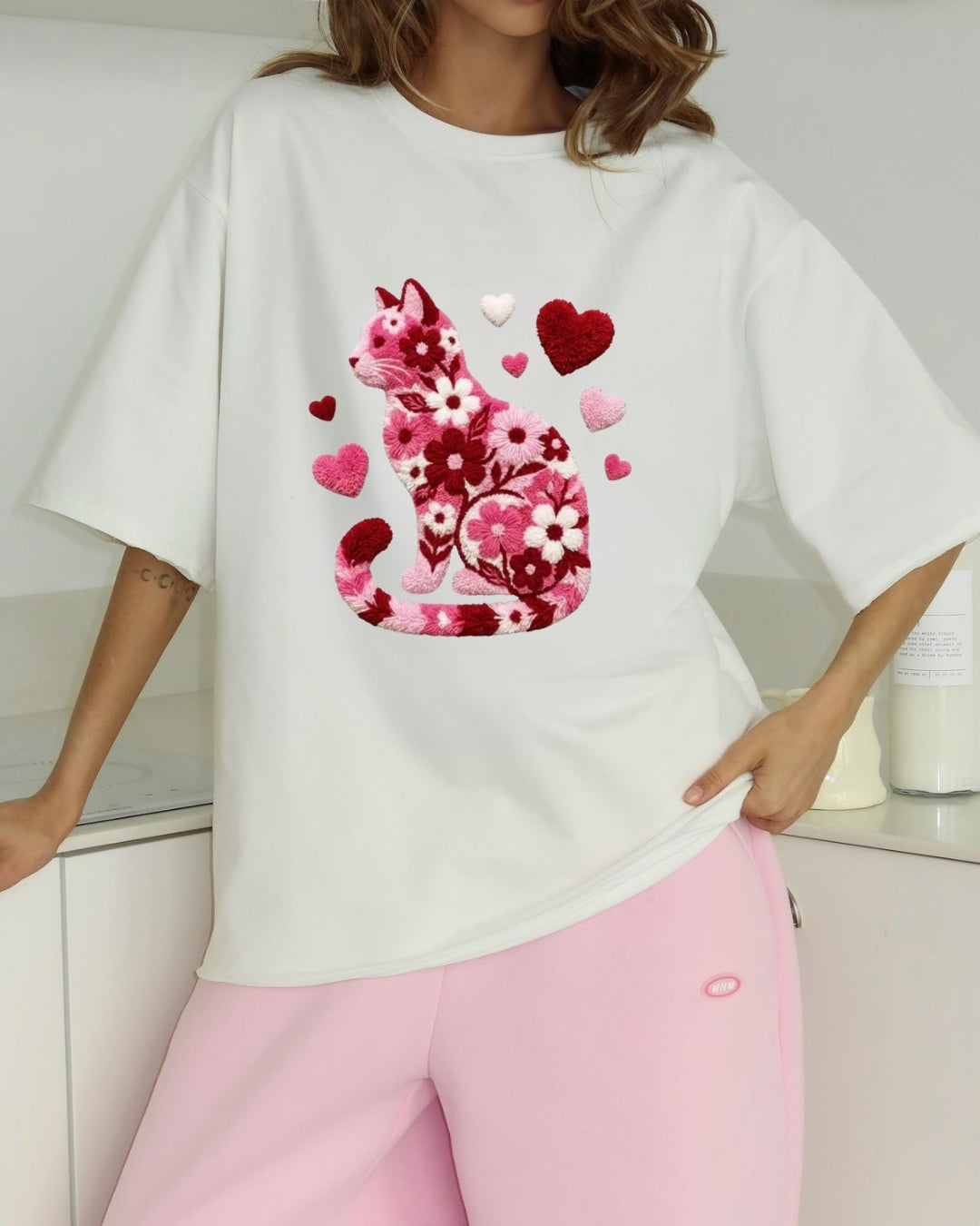 Tricou pisica 13 bumbac 100%