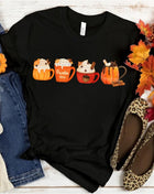 Tricou Oversized Autumn Fall Drinks Pumpkin Spice