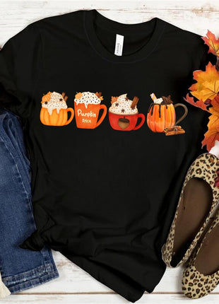 Tricou Oversized Autumn Fall Drinks Pumpkin Spice