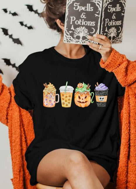 Tricou Oversized Hallo Coffee