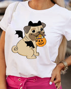 Tricou Pug de toamna