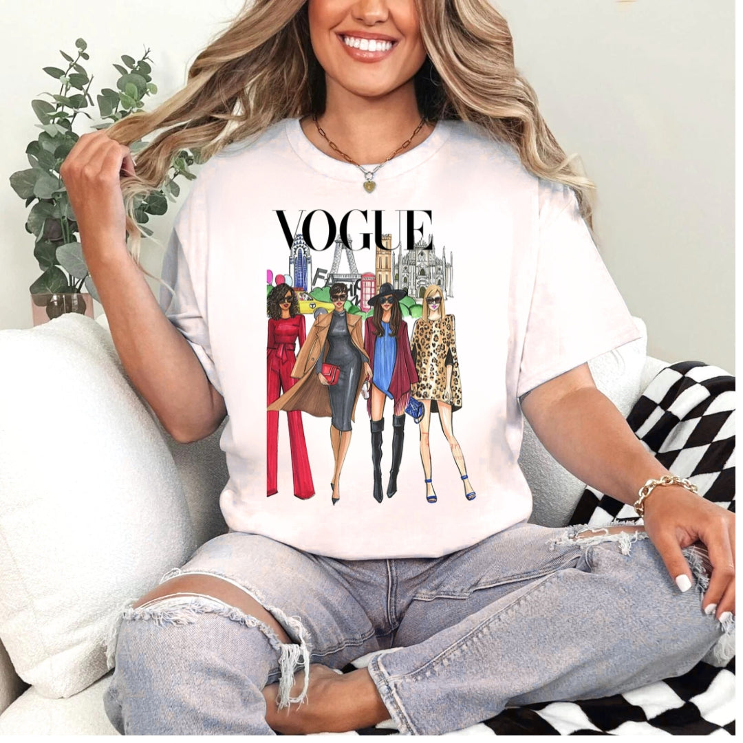 Tricou Oversized Vogue 21