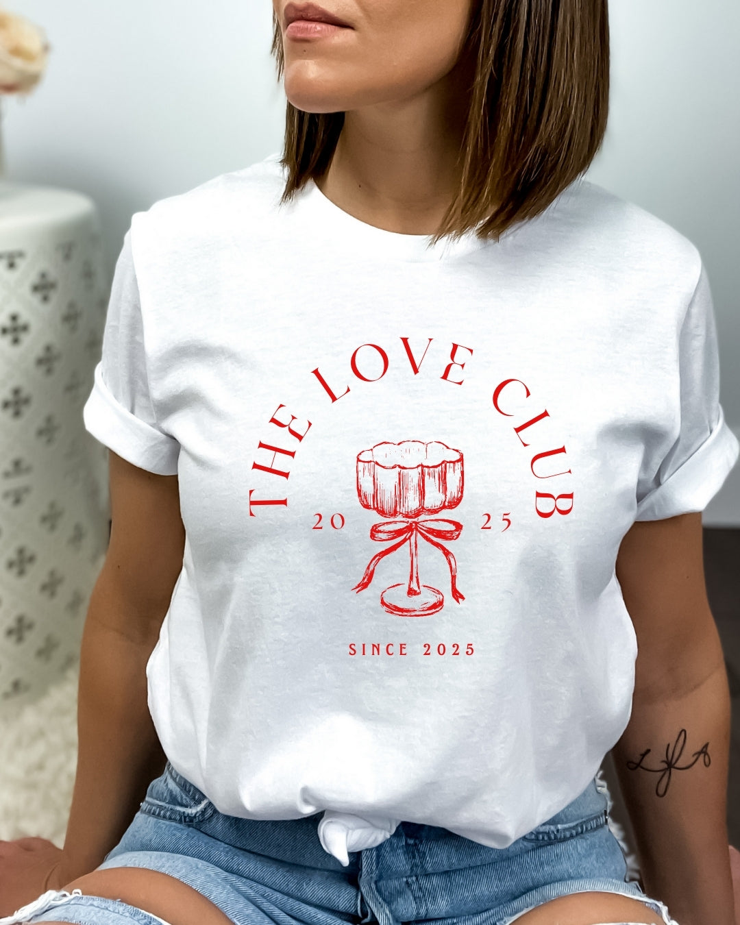 Tricou bumbac 100% the love club 14