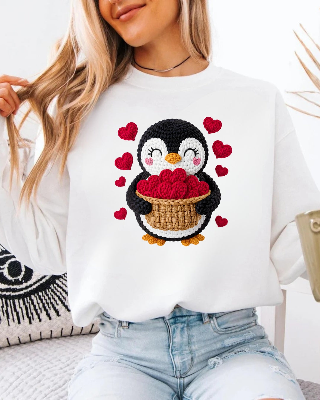 Bluza Cu Print Penguin