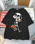 Tricou oversized Mik skelly