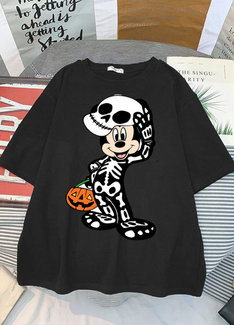 Tricou oversized Mik skelly