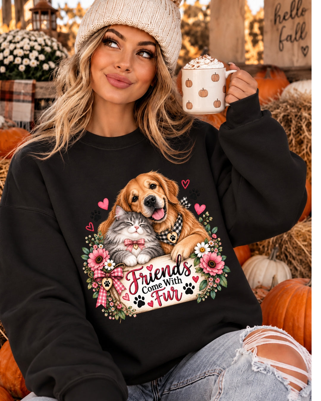 Bluza Cu Print Pet Lover 15