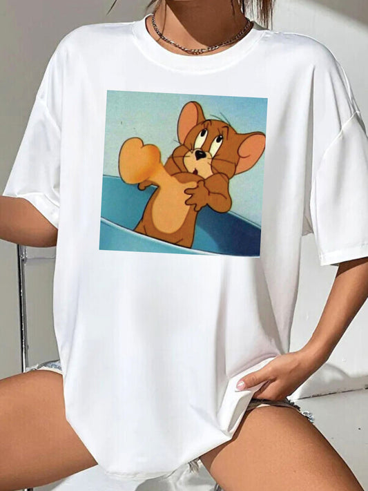 Tricou Oversized Jerry Love