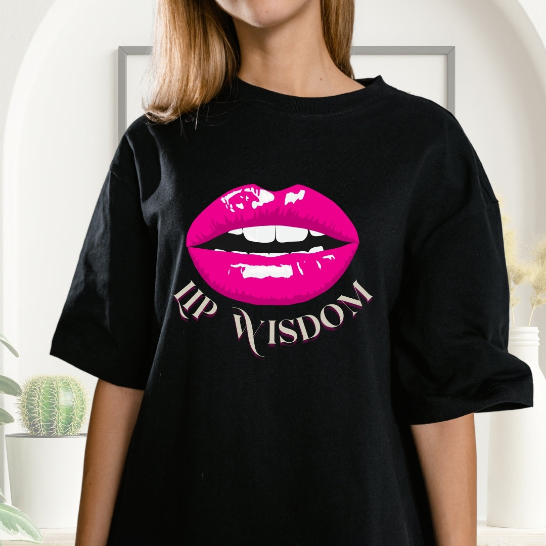 Tricou Oversized Lip Wisdom