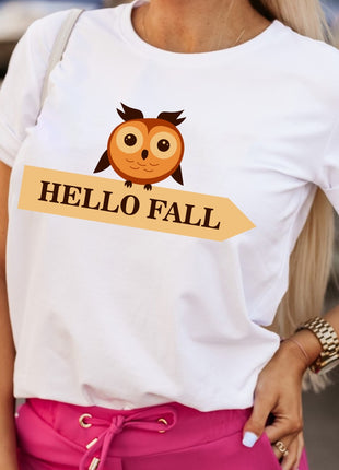 Tricou Hello fall