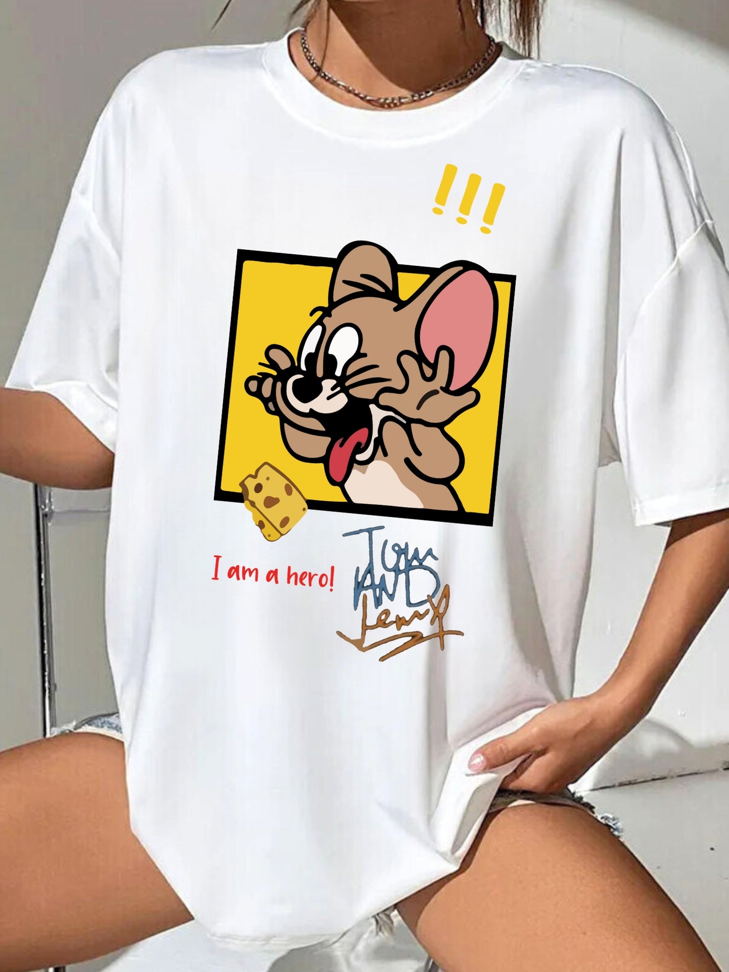 Tricou Oversized Hero jerry