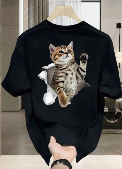 Tricou baby cat hi