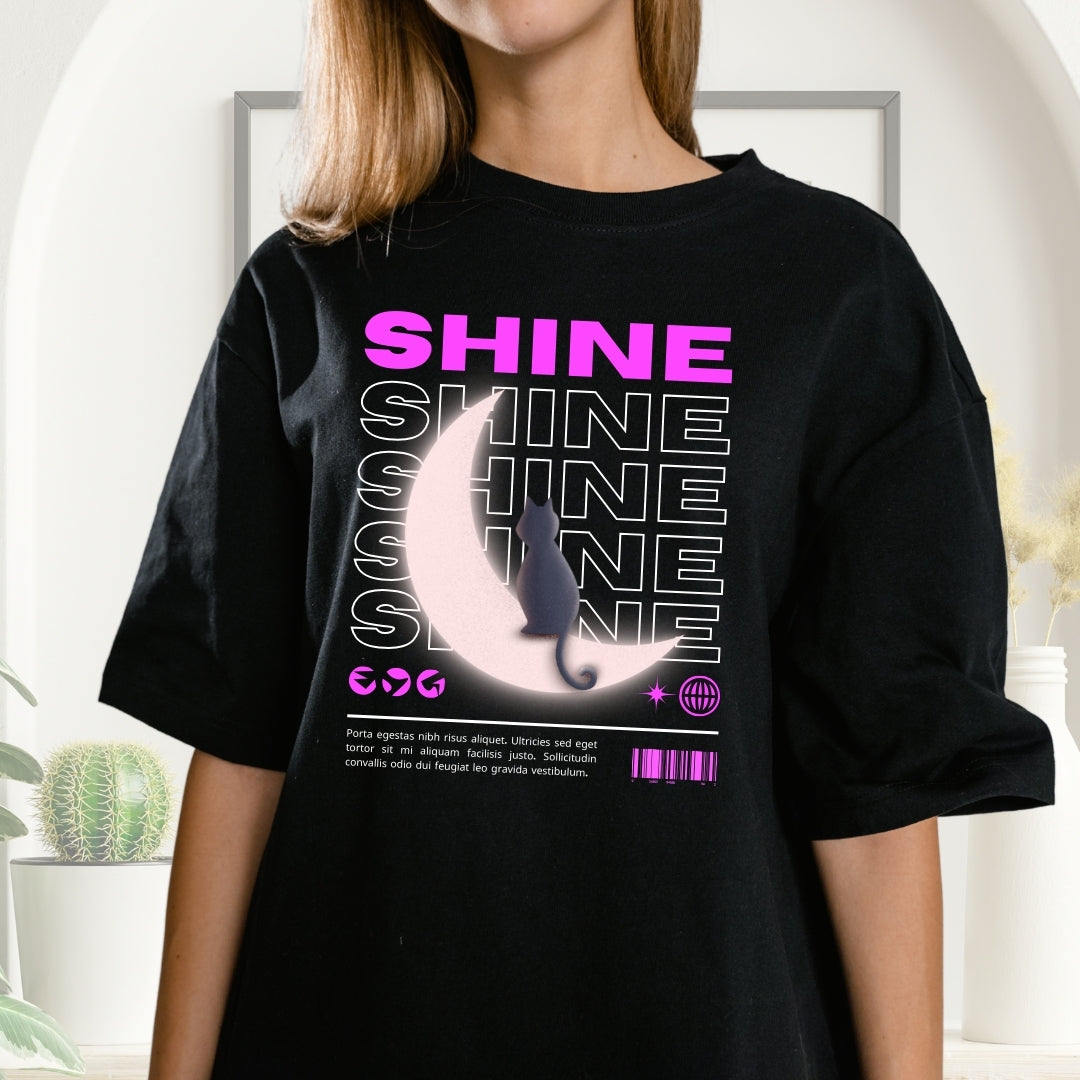 Tricou Oversized Shine