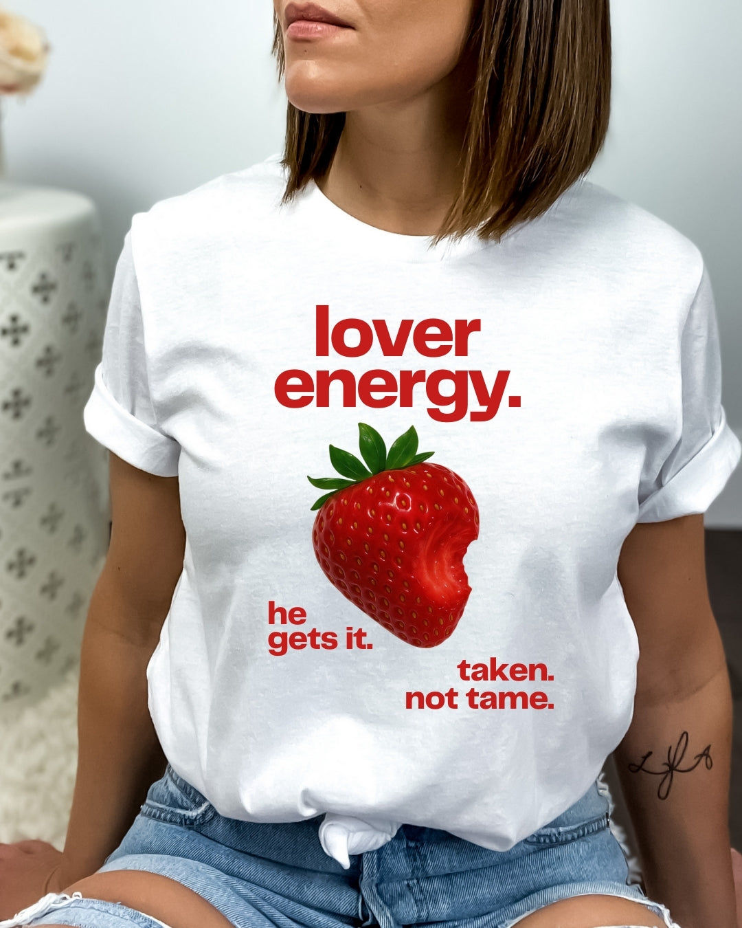 Tricou bumbac 100% love energy 17