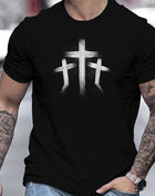 Tricou 3 Cross