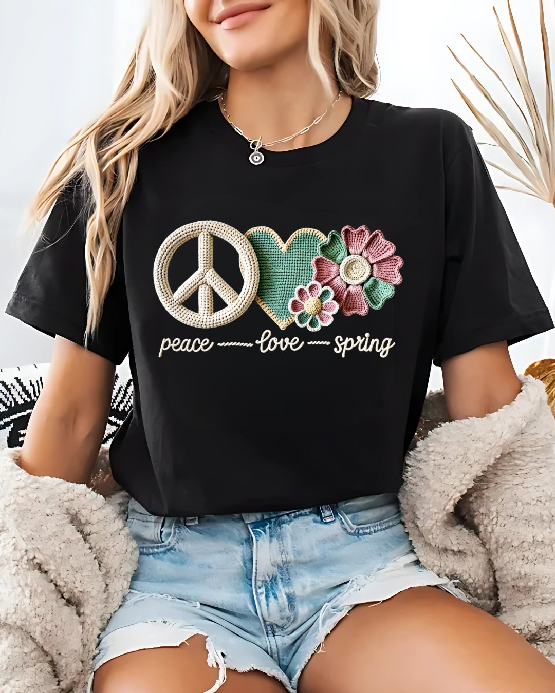 Tricou love spring 1 bumbac 100%