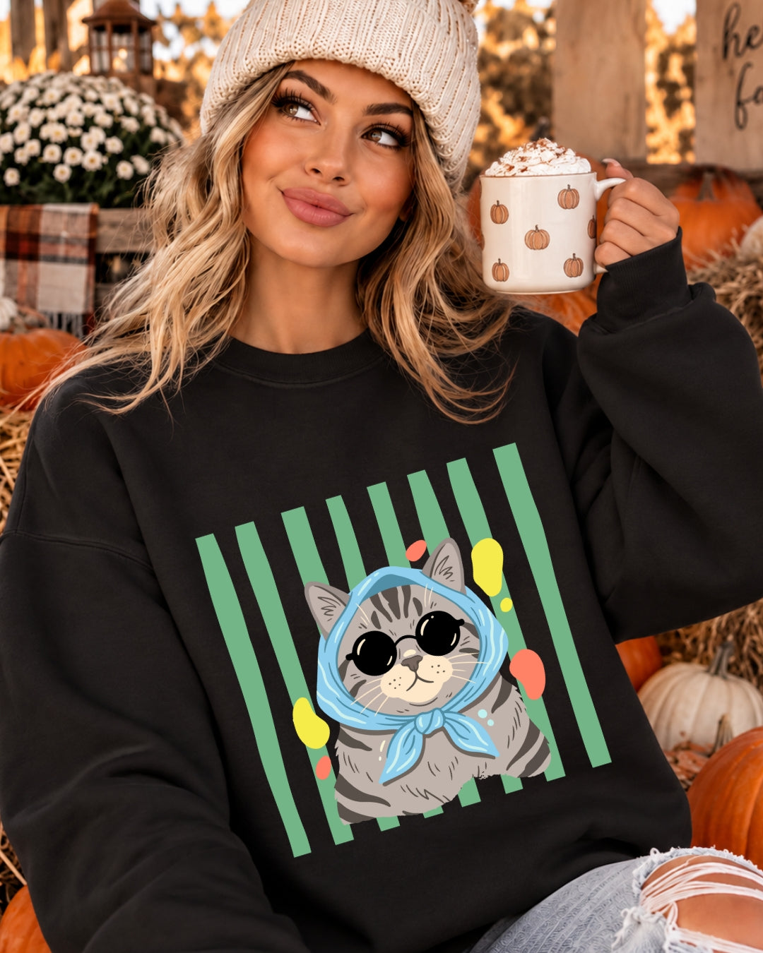 Bluza Cu Print Fashion Kitty 20
