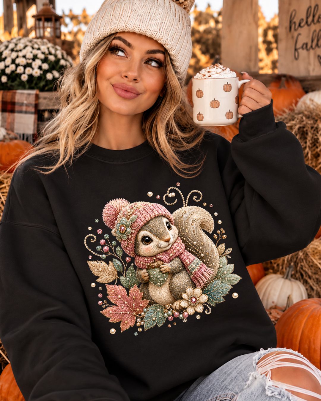 Bluza Cu Print Toamna 18