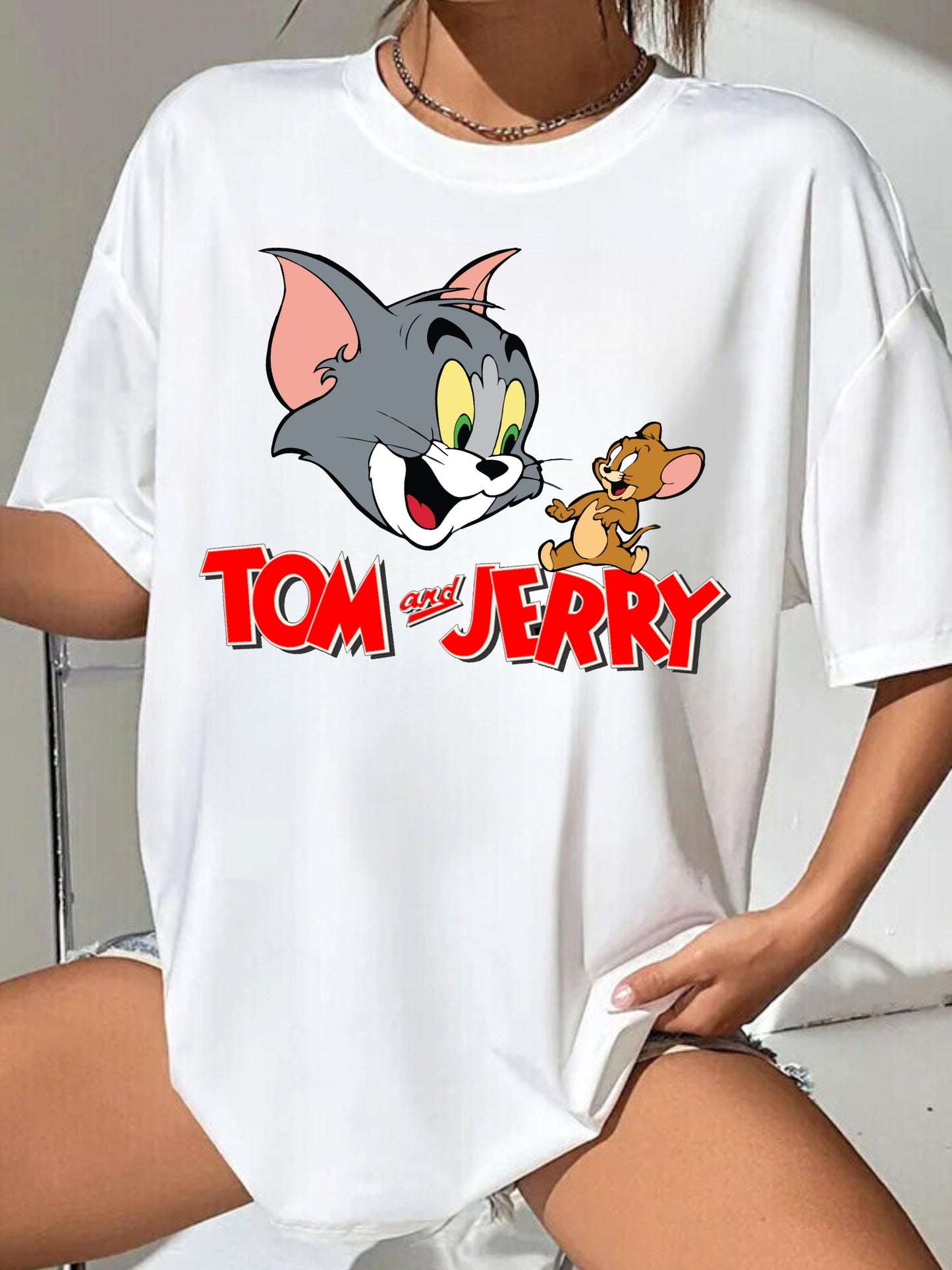 Tricou Oversized tom si jer