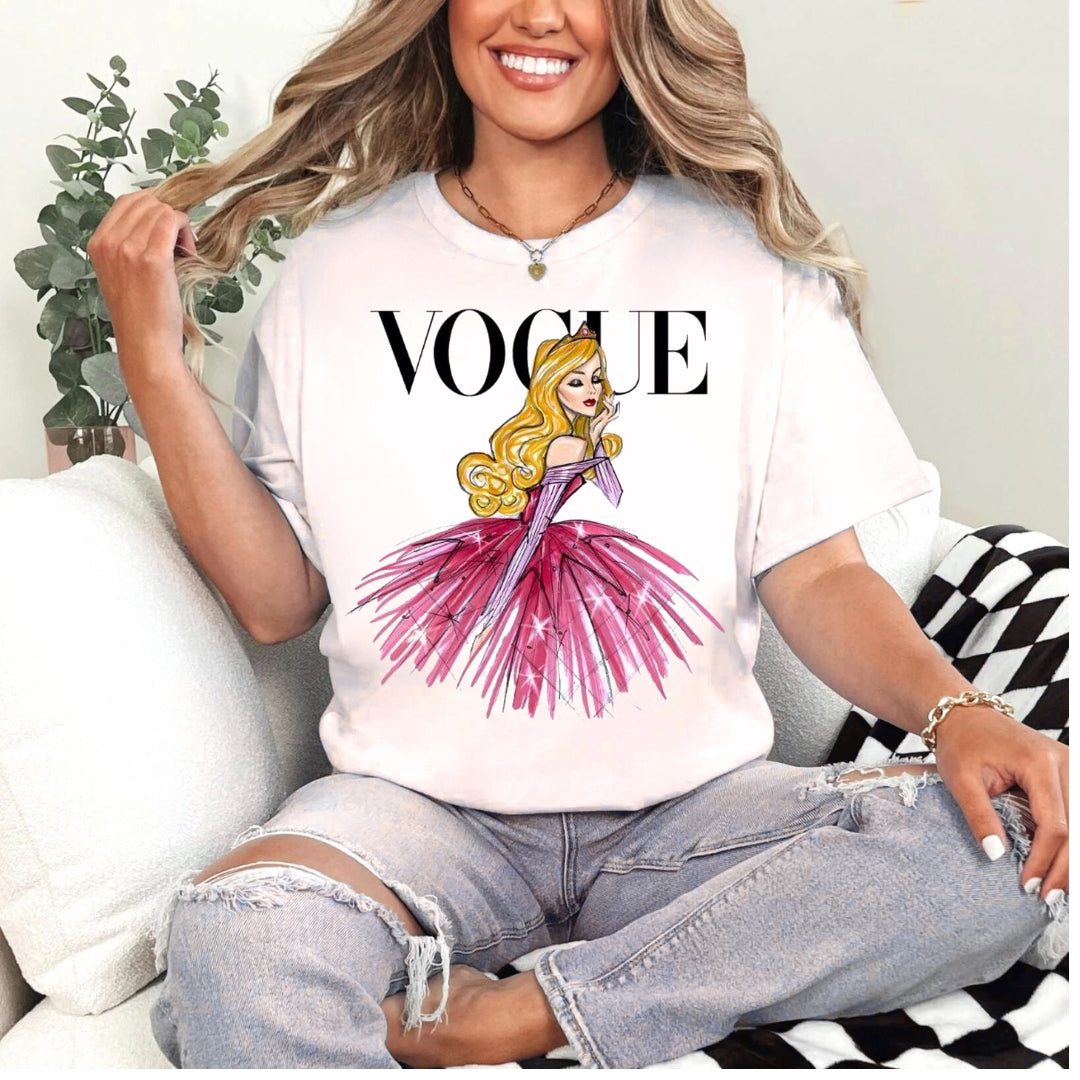 Tricou Oversized Vogue 8