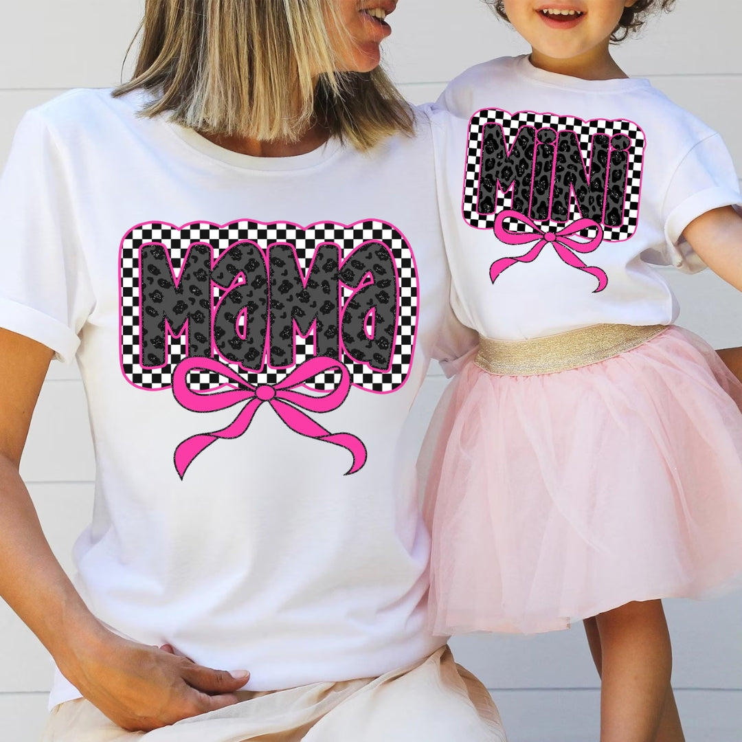 Set Tricouri Mama Print