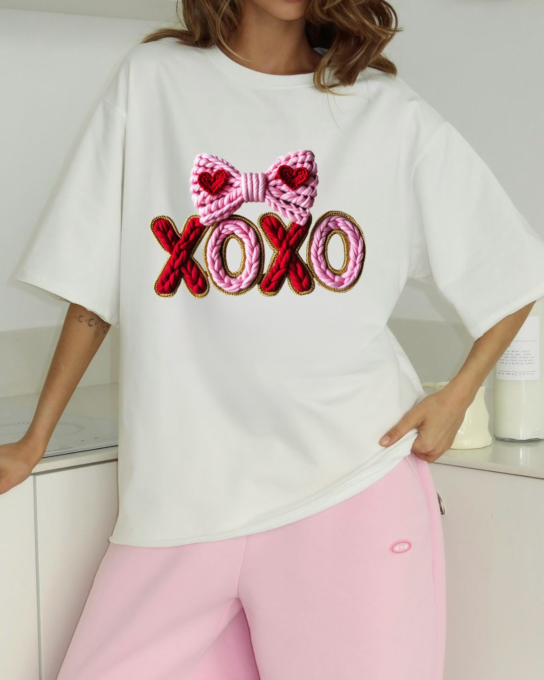Tricou xoxo fundita 1 bumbac 100%