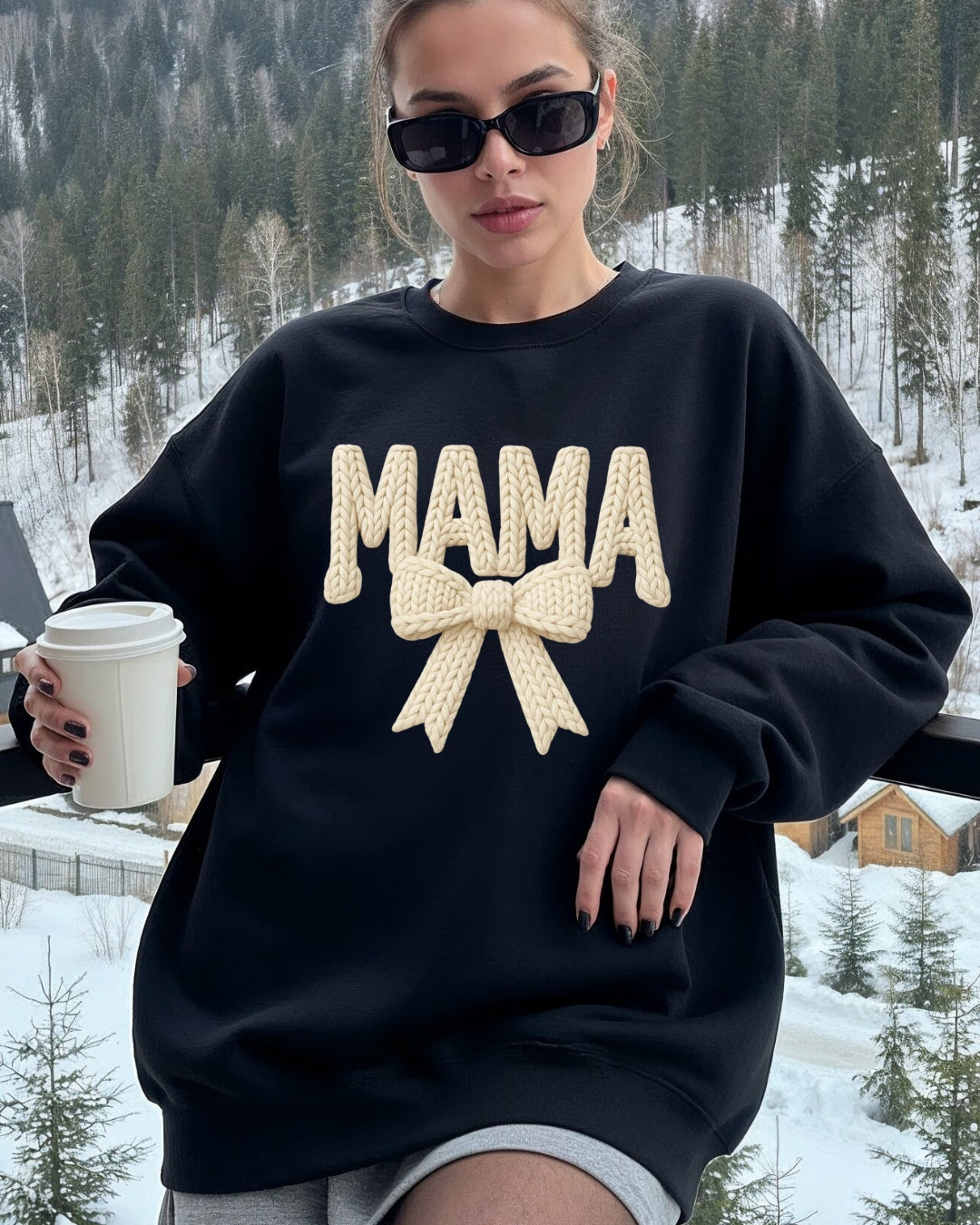 Bluza Cu Print Mama Croc