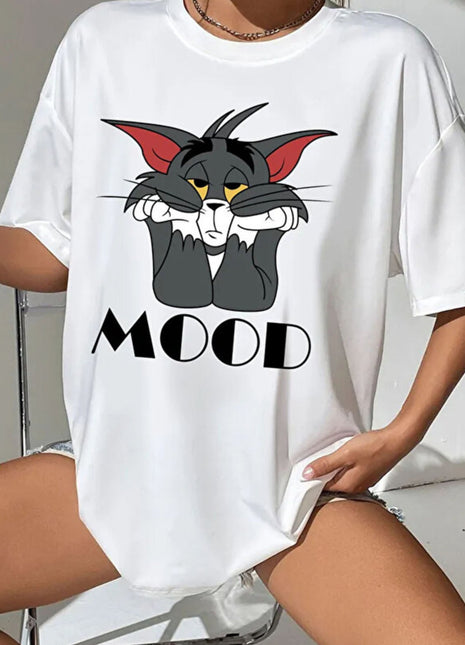 Tricou Oversized Tom Mood