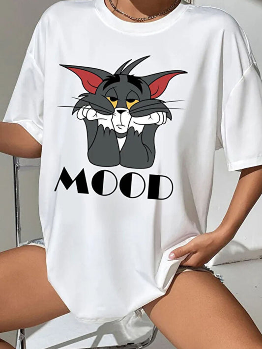 Tricou Oversized Tom Mood