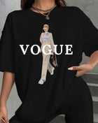 Tricou Oversized Vogue Girl