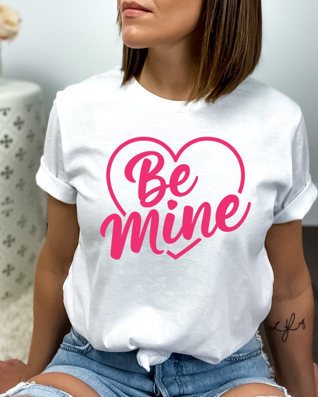 Tricou bumbac 100% be mine 1
