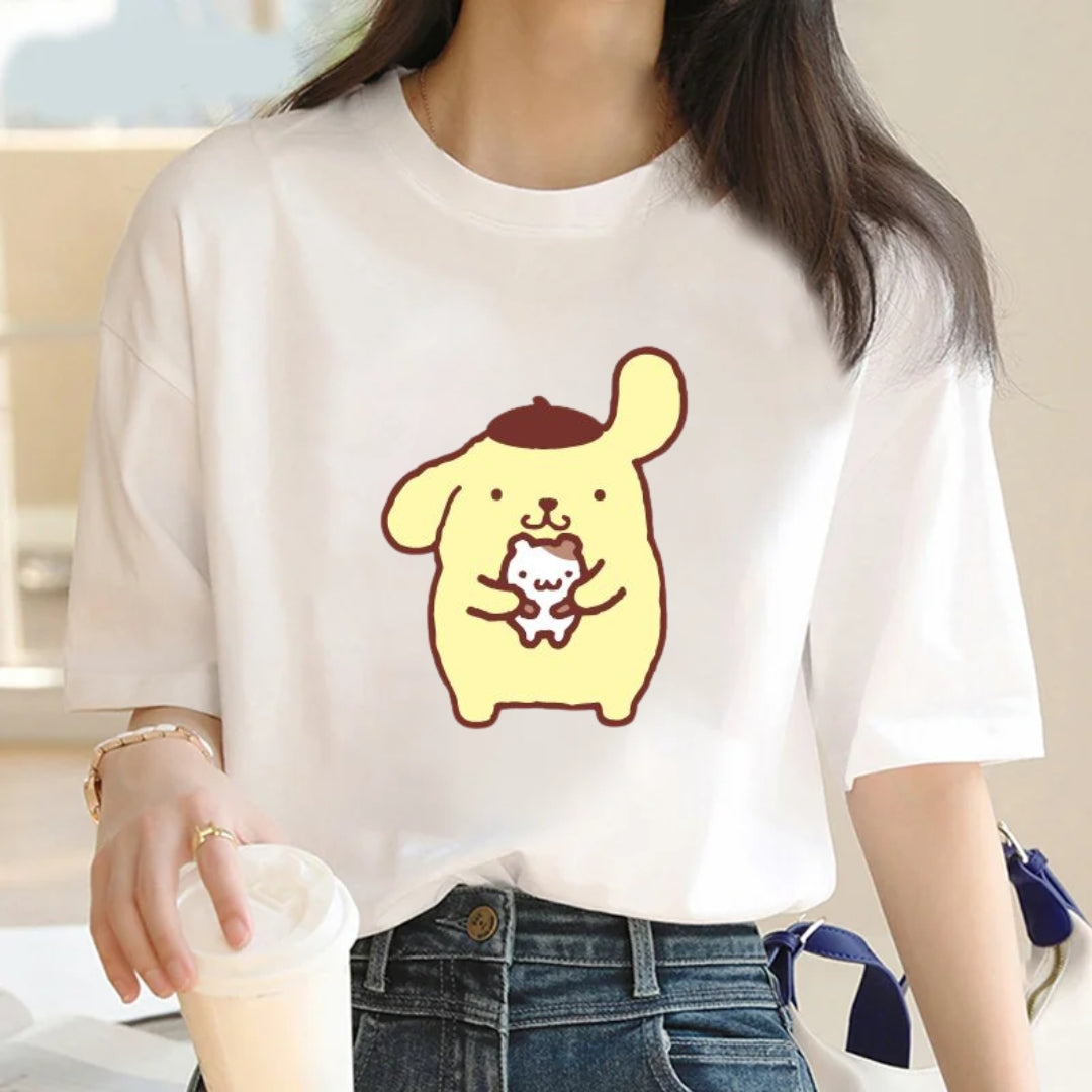 Tricou Oversized Pompompurin Pet