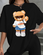 Tricou Oversized Wknd Bear