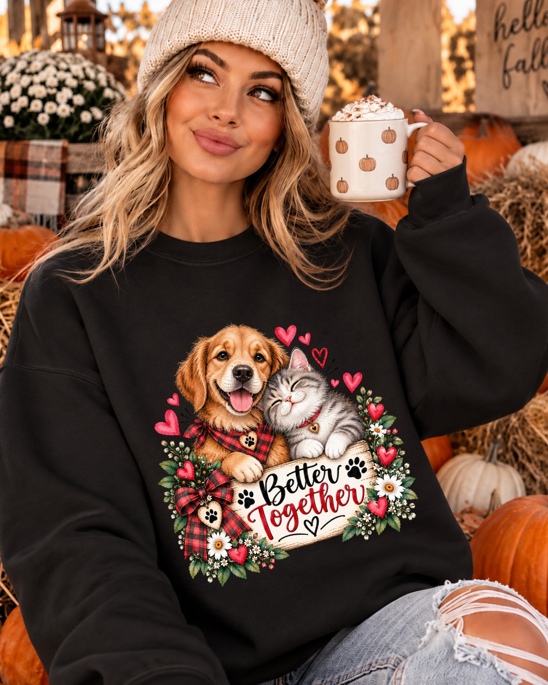 Bluza Cu Print Pet Lover 21