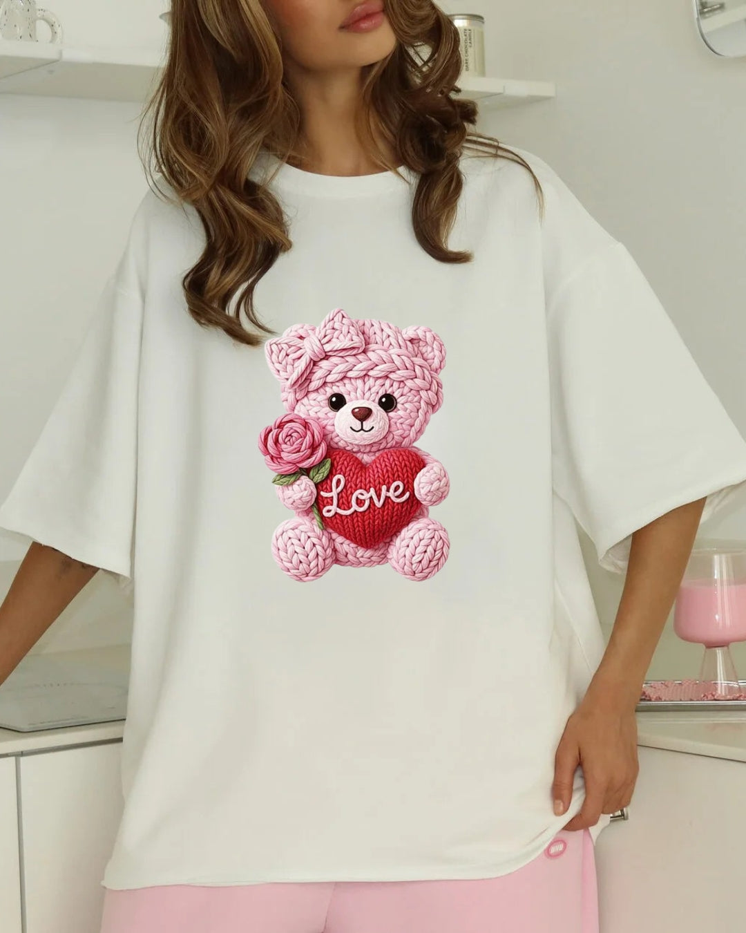 Tricou ursulet love 22 bumbac 100%