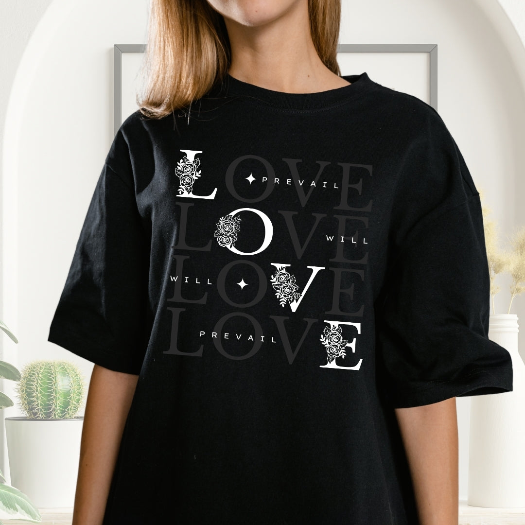 Tricou Oversized Love Love