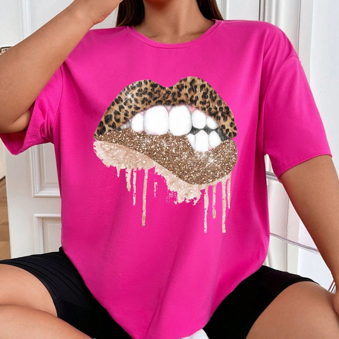 Tricou oversized dripping