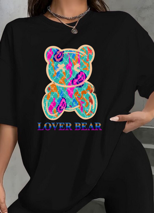 Tricou Oversized Lover bear