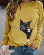 Bluza Zipper Cat